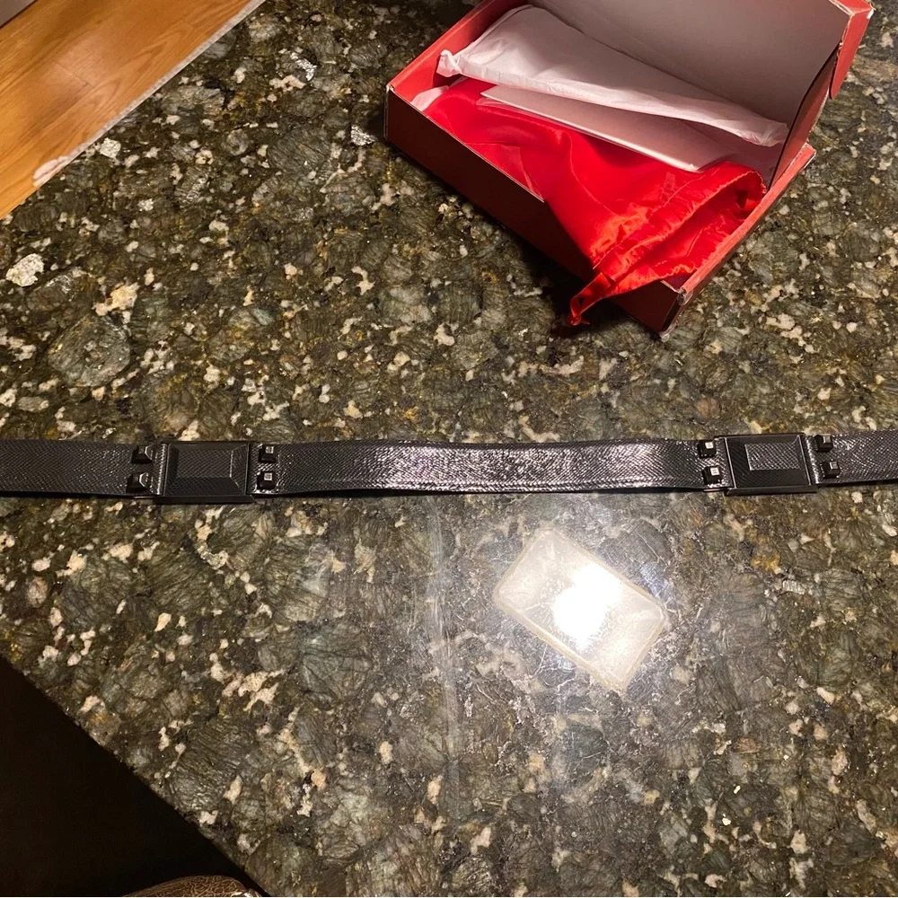 Chanel Black Leather Belt🔥🔥🔥🔥SUPER RARE!!!